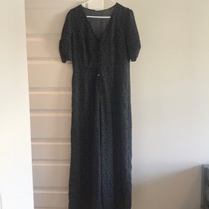 Button down jumpsuit